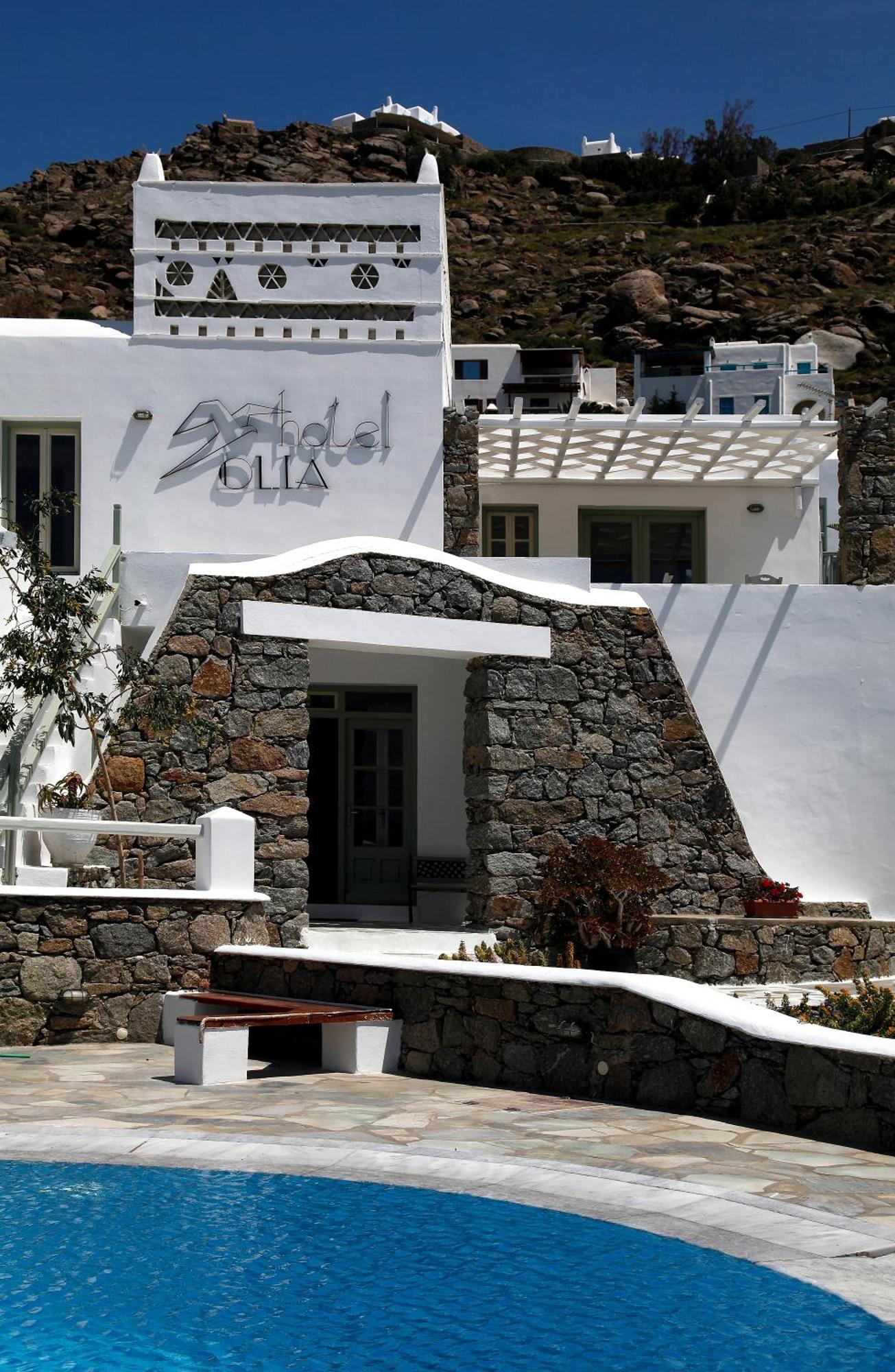Olia Hotel Túrlosz Kültér fotó