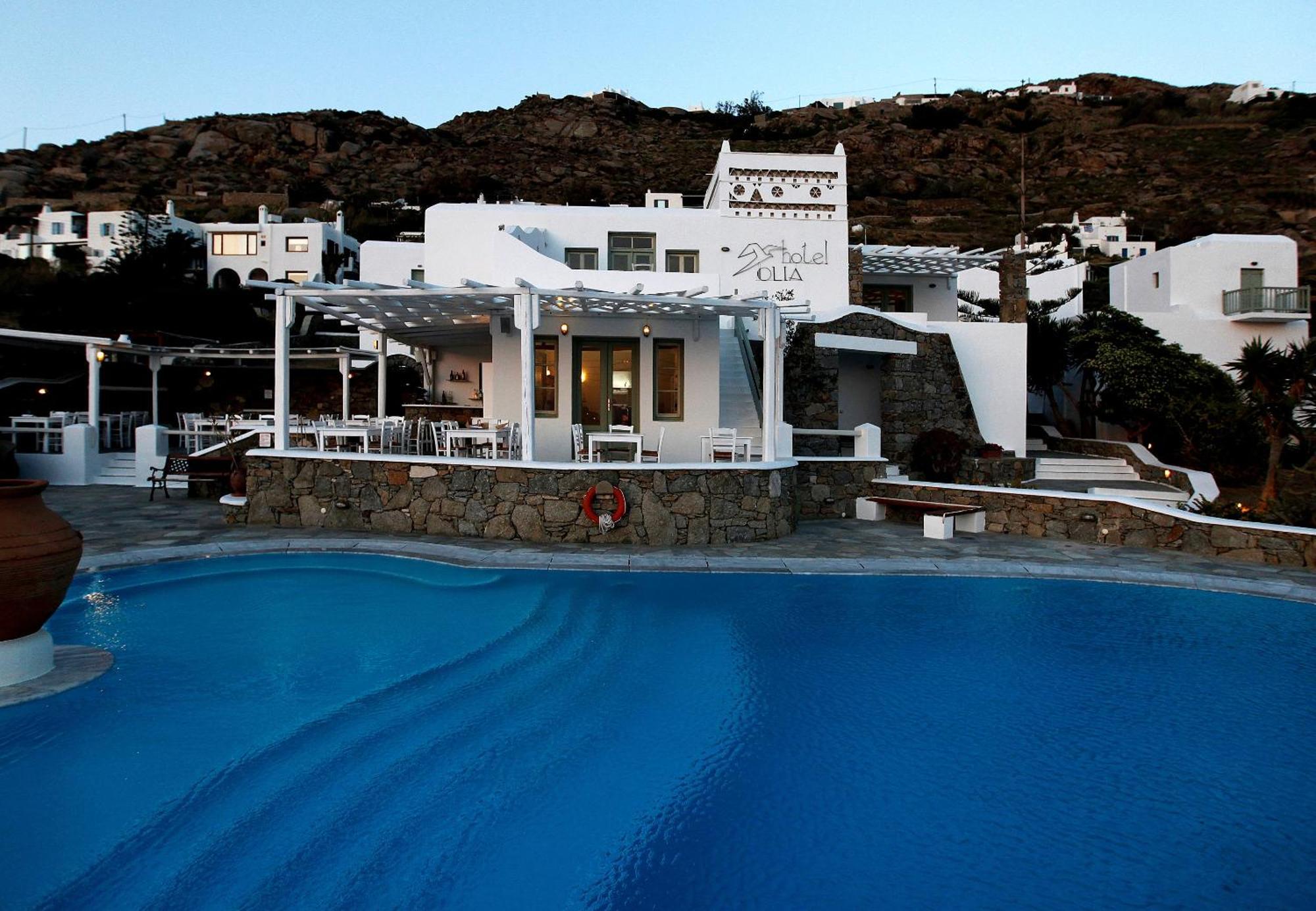 Olia Hotel Túrlosz Kültér fotó