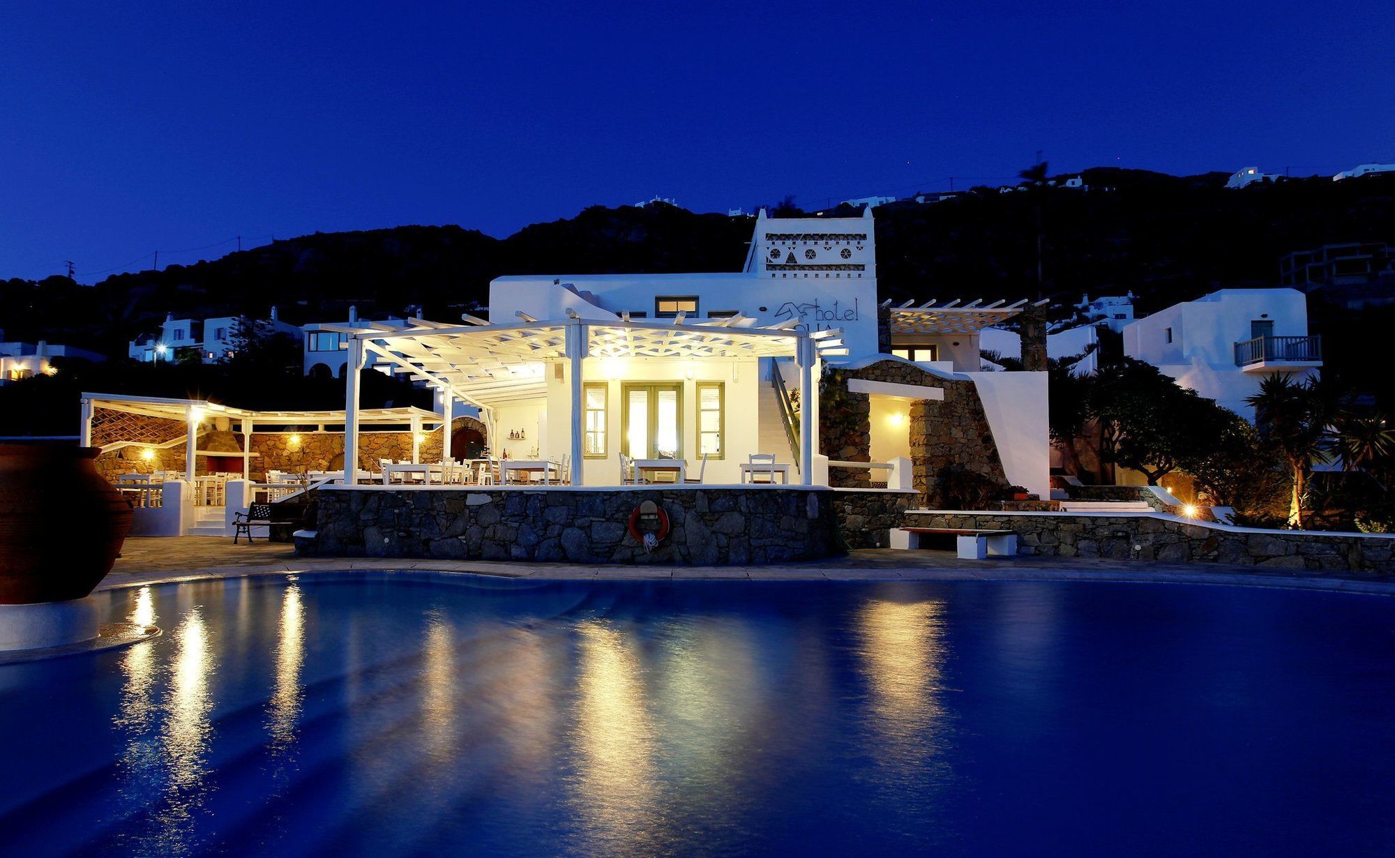 Olia Hotel Túrlosz Kültér fotó