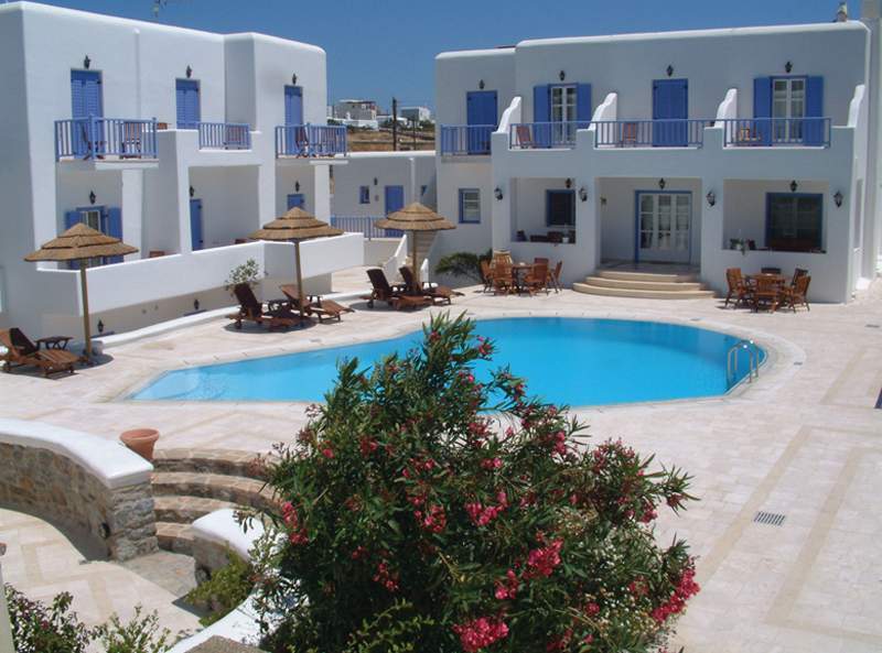 Olia Hotel Túrlosz Kültér fotó